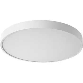 Потолочный светильник круглый Sonex Quasar 7757/70L металл/акрил/белый LED 60Вт+10Вт(подсветка) 4000K D600