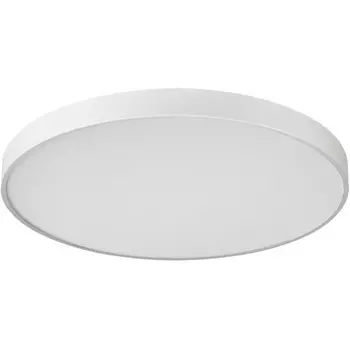 Потолочный светильник круглый Sonex Quasar 7757/92L металл/акрил/белый LED 80Вт+12Вт(подсветка) 4000K D800