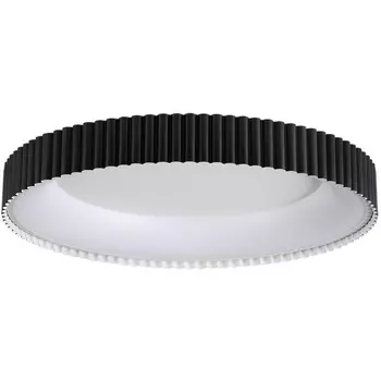 Потолочный светильник круглый Sonex Sharmel 7764/56L металл/белый/черный LED 56Вт 3000-6000K D500 ССТ
