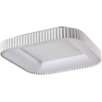 Потолочный светильник с пультом Sonex Sharmel 7767/56L металл/белый LED 56Вт+14Вт 3000-6000K 500х500 ССТ+подсветка