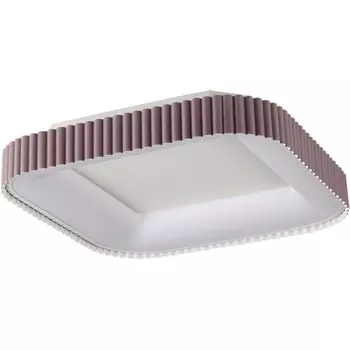 Потолочный светильник с пультом Sonex Sharmel 7770/56L металл/белый/мокко LED 56Вт+14Вт 3000-6000K 500х500 ССТ+подсветка