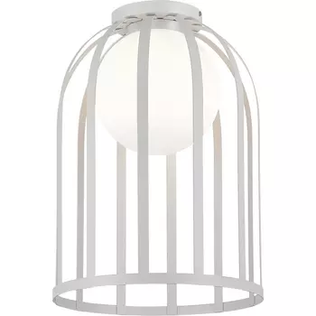 Потолочный светильник ST Luce Nordic SL6129.502.01 Белый/Белый E27 1*60W в форме шара