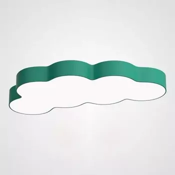 Потолочный светодиодный светильник для детской (облака, тучи) Cloud 90 Зеленый ImperiumLoft Cloud01 (186680-26)