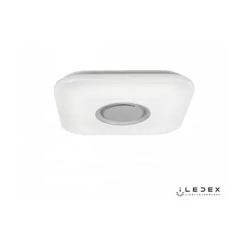 Потолочный светильник светодиодный диммируемый с Bluetooth-динамиком RGB Music Music 48W SQ brilliant (iLedex)