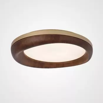 Потолочный светодиодный светильник круглый Runis D45 Dark Brown ImperiumLoft Runis01 (219474-26)