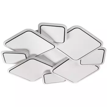 Потолочный светильник светодиодный Lumion Bridge 8013/90CL белый, хром/белый металл/акрилл LED 90W 220V 3000-6000K