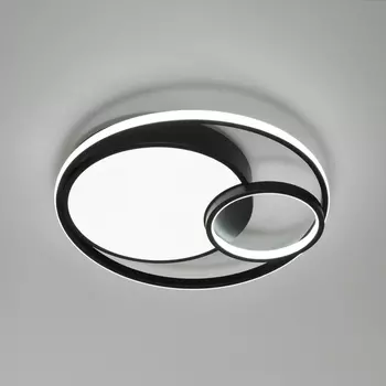 Потолочный светильник светодиодный с пультом Eurosvet Jeremy 90254/1 черный