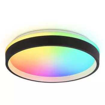Потолочный светильник круглый RGB светодиодный с пультом (ночной режим, таймер) Ambrella ORBITAL FZ604
