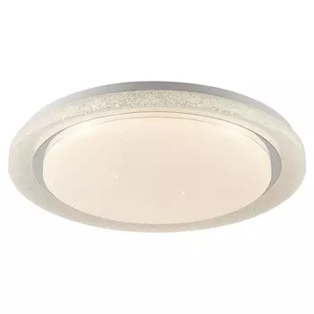 Потолочный светильник светодиодный с пультом, диммером, регулировкой цветовой температуры, ночным режимом и таймером Lussole LGO МУНlight LSP-8314