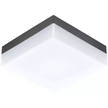 Потолочный светильник светодиодный уличный IP44 Eglo Sonella 94872 форма куба