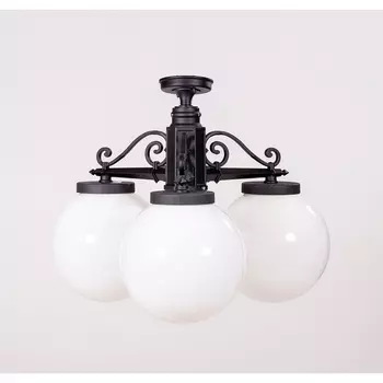 Потолочный светильник уличный IP44 Oasis Light GLOBO L 88270LA/3 Bl в форме шара