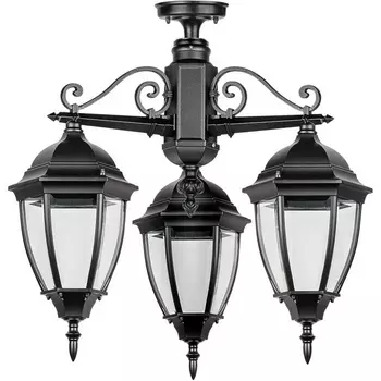 Потолочный светильник уличный IP44 Oasis Light ARSENAL S 91270SA/3/02 Bl в фиде фонаря