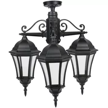 Потолочный светильник уличный IP44 Oasis Light ASTORIA 1 S 91370SA/3 Bl в фиде фонаря