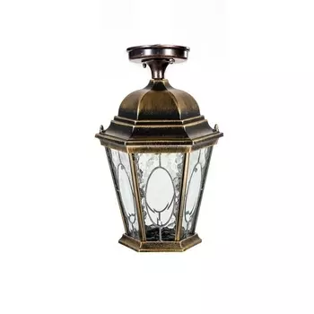 Потолочный светильник уличный IP44 Oasis Light ASTORIA 2M 91405MA Gb овал