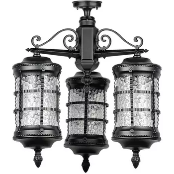 Потолочный светильник уличный IP44 Oasis Light BARSELONA 81270A/3 cover Bl в фиде фонаря