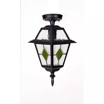 Потолочный светильник уличный Oasis Light FARO lead GLASS 91105A lgG Bl