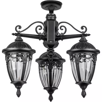 Потолочный светильник уличный IP44 Oasis Light FES 86370A 3 02 Bl в фиде фонаря