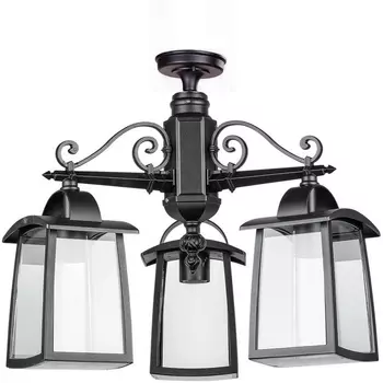 Потолочный светильник уличный Oasis Light FRANKFURT I 27370ACl 3 02 Bl