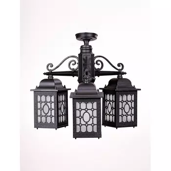 Потолочный светильник уличный IP44 Oasis Light LONDON S 64870SA/3 Bl в фиде фонаря