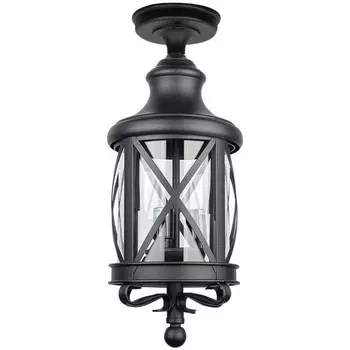 Потолочный светильник уличный IP44 Oasis Light LUCERNA 84805A Bl в фиде фонаря