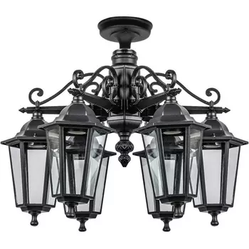 Потолочный светильник уличный IP44 Oasis Light PETERSBURG S 79870SA/6/02 Bl в фиде фонаря