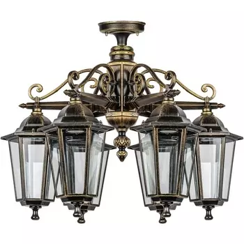 Потолочный светильник уличный IP44 Oasis Light PETERSBURG S 79870SA/6/02 Gb в фиде фонаря