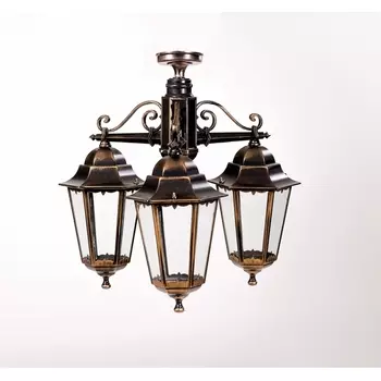 Потолочный светильник уличный IP44 Oasis Light PETERSBURG M 79870MA/3 Gb