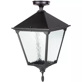 Потолочный светильник уличный IP44 Oasis Light QUADRO XL 79905XLA Bl в фиде фонаря