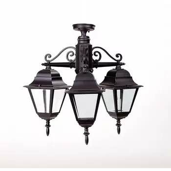 Потолочный светильник уличный IP44 Oasis Light QUADRO M 79970MA/3 Bl в фиде фонаря