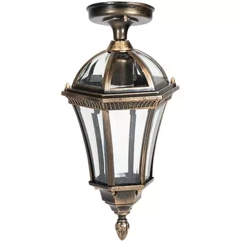 Потолочный светильник уличный IP44 Oasis Light ROMA S 95205SA Gb в фиде фонаря