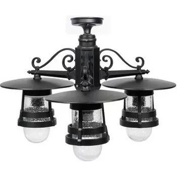 Потолочный светильник уличный IP44 Oasis Light TOKIO 2 68970A/3 Bl в фиде фонаря