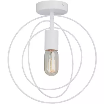 Потолочный светильник круглый Vitaluce V3794-0/1PL, 1xE27 макс. 40Вт