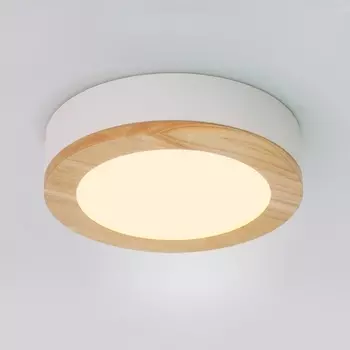 Потолочный светодиодный светильник круглый Wudda D50 белый ImperiumLoft Wudda01 (179768-26)