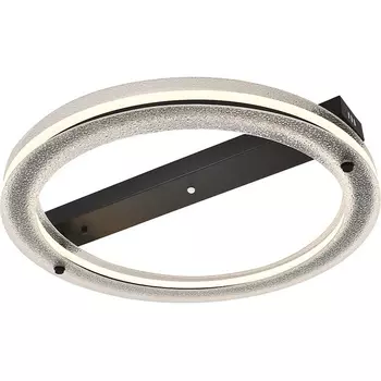 Потолочный светодиодный светильник круглый с пультом (ночной режим) Escada Ambience 10303/1LED 95W Black