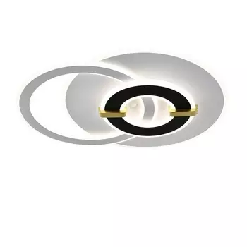 Потолочная светодиодная люстра Escada Antlia 10269/3LED 83Вт, с ПДУ, белый/чёрный/золото