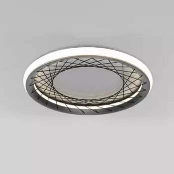 Потолочный светодиодный светильник круглый Eurosvet Parafe 40022/1 LED серый