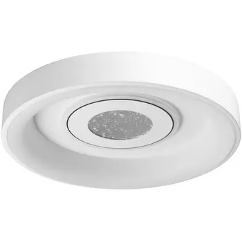 Потолочный светодиодный светильник круглый с пультом De City Норден 660015701