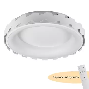 Потолочный светодиодный светильник круглый с пультом MyFar Leda MR9220-CL
