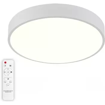 Потолочный светодиодный светильник Natali Kovaltseva LED LAMPS 81111/5C с пультом ДУ 80W, белый, LED