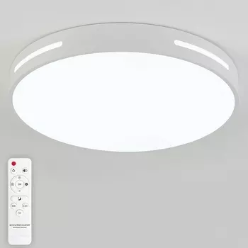 Потолочный светодиодный светильник Natali Kovaltseva Modern LED LAMPS 81332 с пультом ДУ 100W, белый, LED