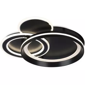 Потолочная светодиодная люстра с пультом Ambrella Acrylica Disk FA8515 (Умный дом)