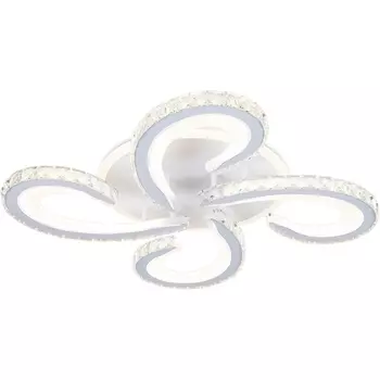 Потолочная светодиодная люстра с пультом Ambrella Acrylica Ice FA1702 (Умный дом)
