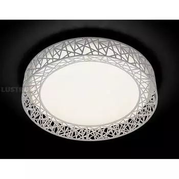 Потолочный светодиодный светильник с пультом F122 WH 72W D450 Ambrella Orbital Design