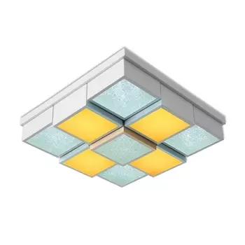 Потолочный светодиодный светильник с пультом FS1540 WH/SD 108W D540*540 (Ambrella)