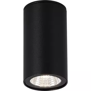 Потолочный уличный светильник IP65 ST-Luce Tubo SL9514.402.01 черный/белый LED 1*7W ST Luce