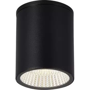 Потолочный уличный светильник IP65 ST-Luce Tubo SL9514.412.01 черный/белый LED 1*12W ST Luce