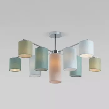 Ппотолочная люстра на штанге Eurosvet Pastel 60151 хром