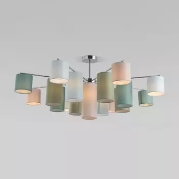 Ппотолочная люстра на штанге Eurosvet Pastel 60152 хром