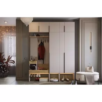 Прихожая "Баско К9" Mebelson (ЛДСП/Дуб золотой) арт.ПК09Баско.3369