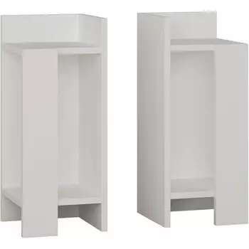 Прикроватная тумба ELOS NIGHTSTAND SET (Дерево/Белый) LEVE
